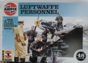 AIRFIX 1/72 01755 WWII LUFTWAFFE PERSONNEL BLUE WINDOW BOX